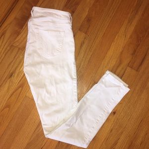 Hollister White Skinny Jeans